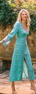 Arnhem Fleetwood Duster Dress in Greenfields